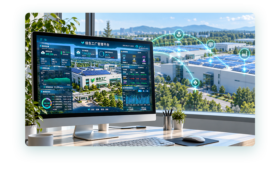 绿色工厂数字化管理平台 Dashboard